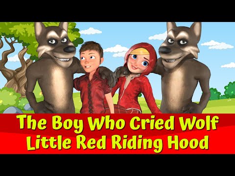 🔴The Boy Who Cried Wolf | Little Red Riding Hood And The Big Bad Wolf 🔴🐺 | Animated Fairytales🌟