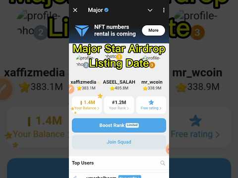 Major Star Listing Date || Major Star Listing on Binance || Major Star new update