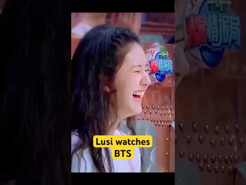 Lusi Can't Stop Laughing at BTS #zhaolusi #chinesedrama #cdrama #achowtv #bts