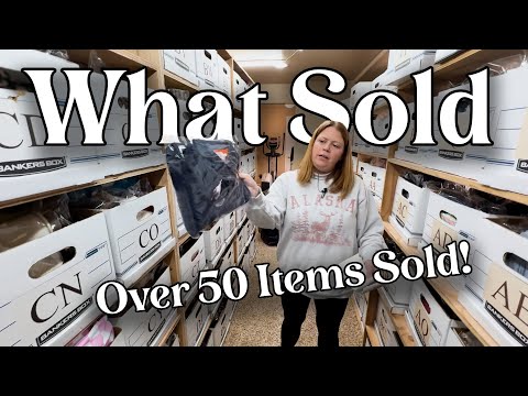 Pulling OVER 50 Items That Sold on eBay And Poshmark