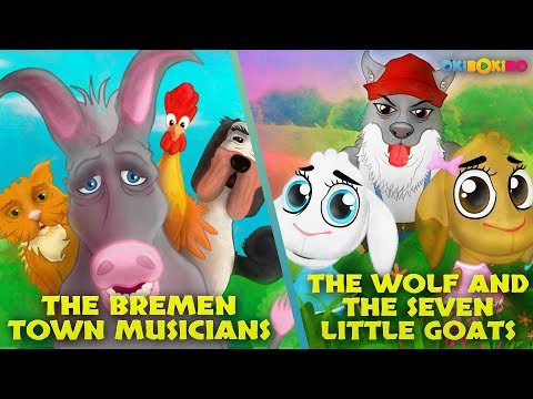 Best 2 Tales of the Week: The Wolf and The Seven Little Goats & Bremen Musicians