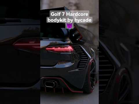 Golf 7 Hardcore bodykit by #hycade #golfgti #vwgti #gtimk7 #vw #mk7 #mk7gti #golfgtd #stancenation