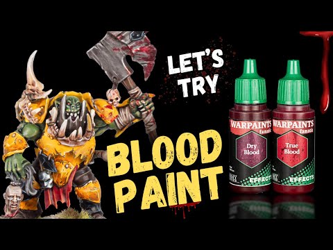 You'll Love These Game-Changing Blood Effects Paints!