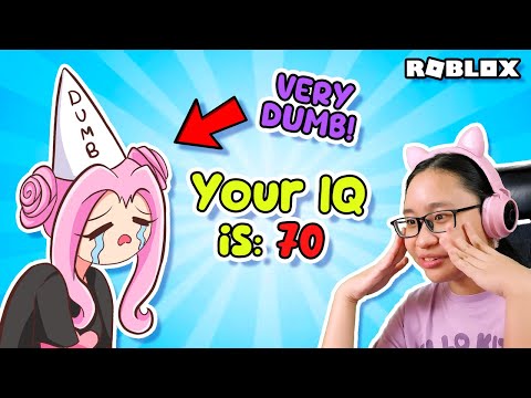 I'm SO DUMB! D: | Roblox | IQ Test