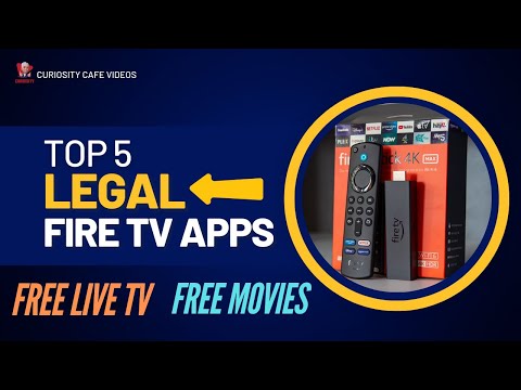 TOP 5 FREE LIVE TV AND MOVIE APPS FOR THE AMAZON FIRESTICK & ANDROID BOXES FULLY LEGAL!