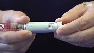 Insulin therapy: correct way to use an insulin pen