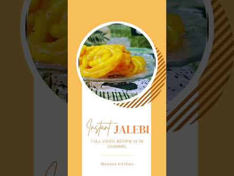 Instant Jalebi