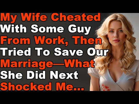 My Wife Cheated With A Guy From Work, Then Tried To Fix Our Marriage—Her Next Move Shocked Me...