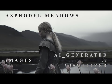 AI generated images based on my song "Asphodel Meadows" (Visualizer)