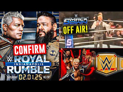 *OFFICIAL Double Title MATCH At Royal Rumble!? | SmackDown OFF-AIR, Raw Netflix LIKE BUTTON | WWE