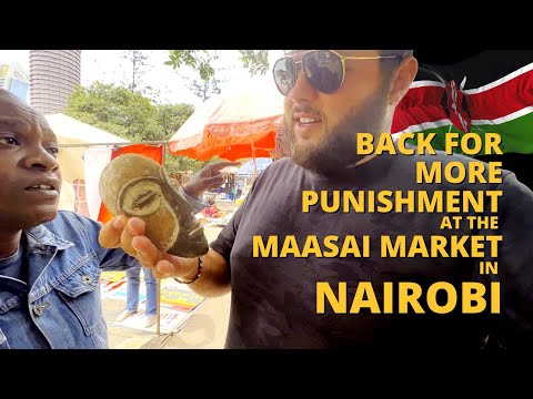 More punishment! 🇰🇪 Nairobi Kenya Maasai Market