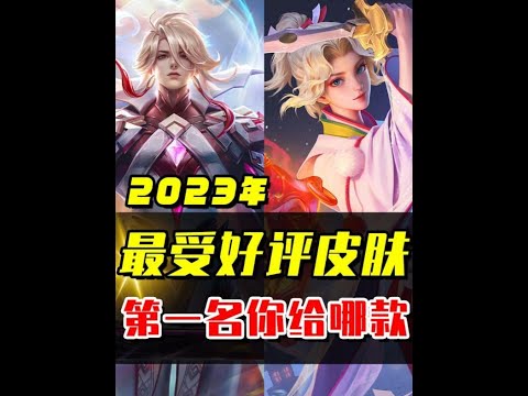 王者2023年最受好评的皮肤，第一名你会给哪款？ #王者荣耀