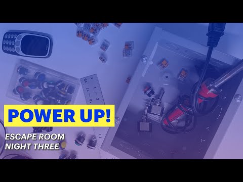 Live Escape Room Night 3: Power Up! | Building Stuff with NOVA Livestream