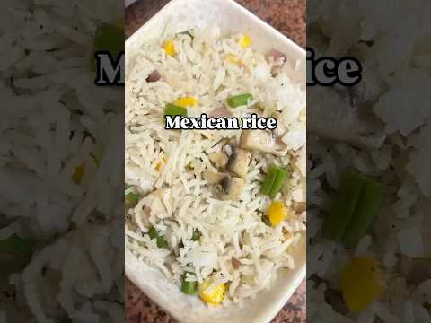 Mexican Rice 🍚 😍😋 #cookwithmuskan #mexicanrice #muskangarg3011 #youtubeshorts