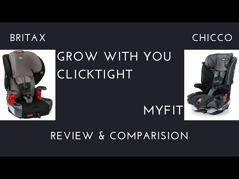 Chicco MyFit versus Britax Grow With You ClickTight