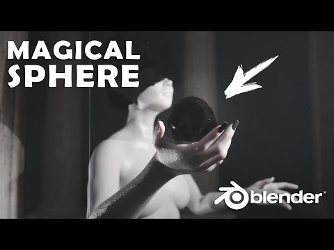 Magical Sphere Displacement Effect in Blender Tutorial!