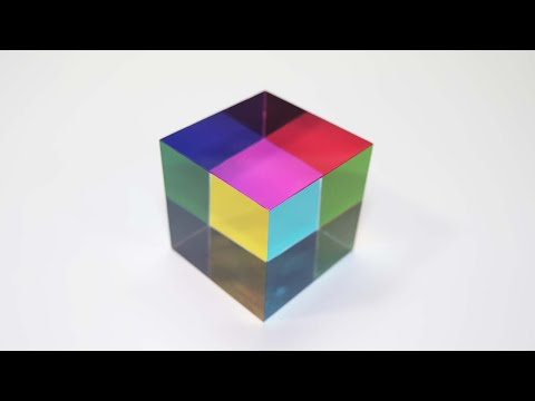 不思議な立方体 CMY Color Cube