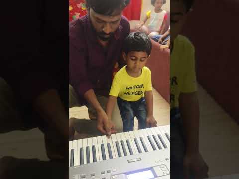 Kids learning Keyboard basics.  #music #pencildz #keyboard #piano #learning