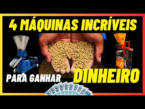 4 Máquinas Que Farão Você GANHAR DINHEIRO