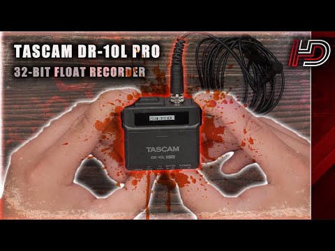 Tascam New 32-Bit Float Field Recorder - DR-10L Pro | Sound Tests & Walkthrough