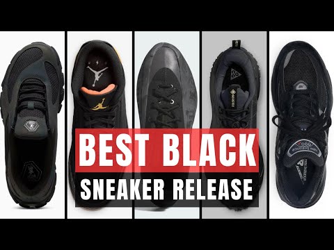 GET THE BEST Black Sneaker Release in 2024 SO FAR