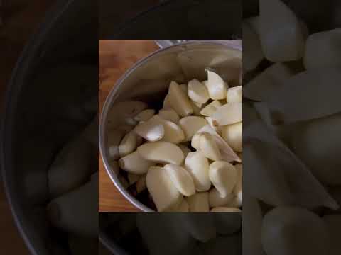 Ginger garlic paste storage|#shortsfeed #youtubeshorts #gingergarlic #storage #tips #food #youtube