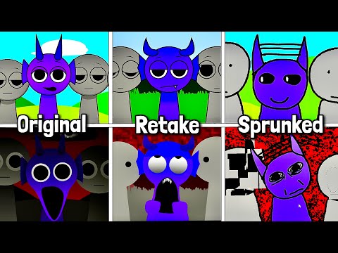 Incredibox Sprunki ORIGINAL Vs Sprunki Retake VS Sprunked: All Normal Mixes & Horror Mixes Versions!