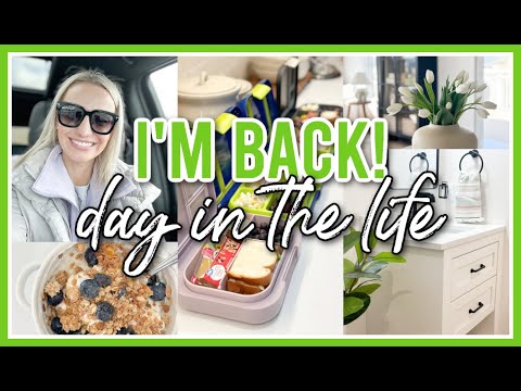 I'M BACK! | SPRING DAY IN THE LIFE 2024