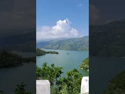 Tehri Lake drive! #tehridam #tehrilake