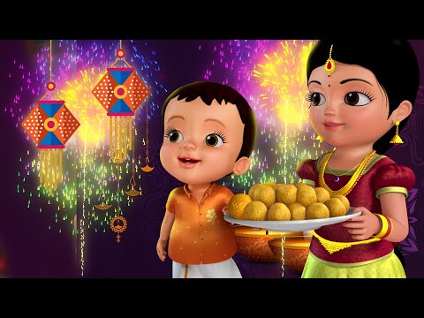 ಪಟ ಪಟ ಪಟ ಪಟಾಕಿ-Deepavali Song | Kannada Rhymes for Children | Infobells #kannadarhymes #diwalisongs