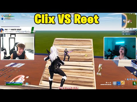 Clix VS Reet 1v1 TOXIC Buildfights!