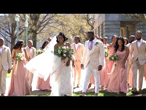 Johnique & Derrick 's Wedding Sneak Peek (Melrose Knitting Mill, Raleigh, NC)