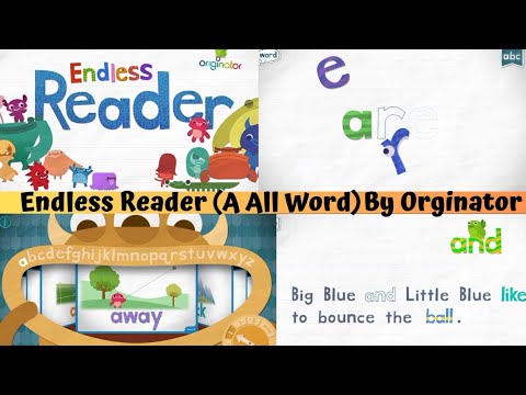 Endless Reader School "A" all words | Endless Alphabet #endless #endlessreader #endlessalphabet