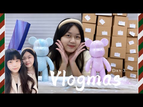 Vlogmas 03🎄| 流體熊 暴力熊🐾、公館小約會🧸、意外接通的電話🍬