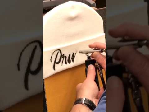 PRINCESS AIRBRUSH CALLIGRAPHY ASMR X KJAIRBUSH #calligraphymasters #airbrush #calligraphy