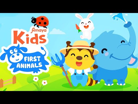 Animals Learning For Kids - Play And Learn Animals Names and Sounds - Amaya Kids Games