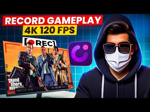 How to Record Gameplay in 4K 120fps🔥 | Wondershare Democreator | Best Screen recorder