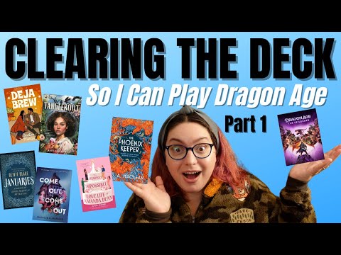 CLEARING THE DECK! Reading all my ARCs before Dragon Age: The Veilguard release (pt. 1)