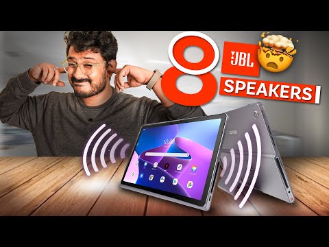 8 JBL Speakers⚡️Lenovo Tab Plus Unboxing in ಕನ್ನಡ⚡️2 in 1 Immersive Sound + Dolby Atmos@lenovoindia