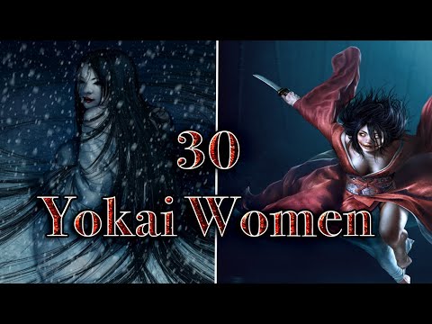 30 Female Yokai - Mythical Creatures from Japanese Mythology