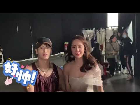 Jackson Wang(王嘉尔) and actress Lu Yi (吕一) first meet on Sisters Who Make Waves S2