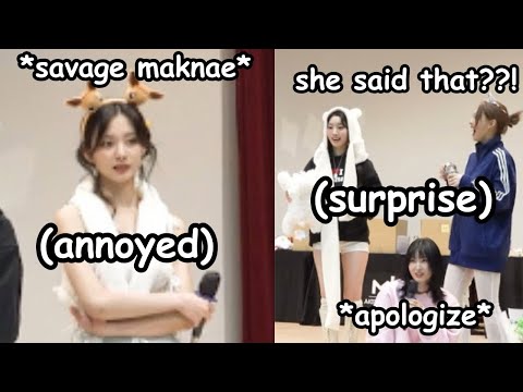 twice reaction when tzuyu scold their fans savage maknae ft.michaeng sweet moment