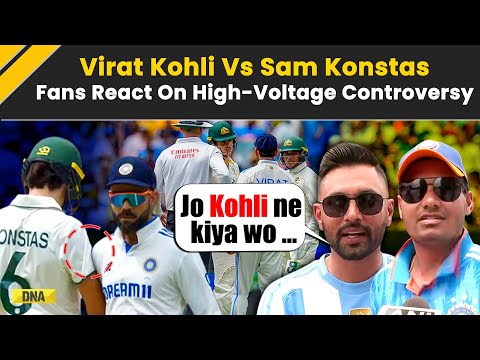 IND Vs AUS Highlights: Fans React On High-Voltage Controversy Between Virat Kohli And Sam Konstas