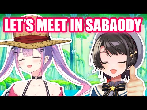 Towa and Subaru Goes to Training Arc and agrees to meet in Sabaody Archipelago【Hololive English Sub】