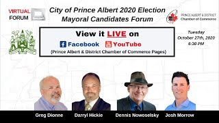 Prince Albert Mayoral Forum