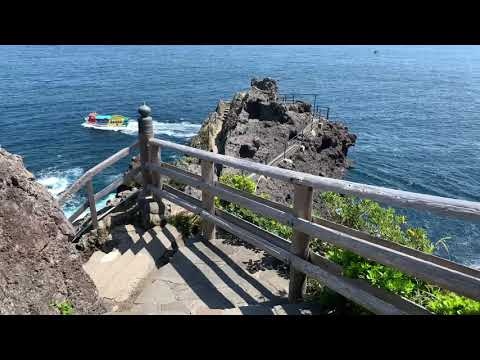 【静岡県】【伊豆半島】遊覧船乗り場から石廊埼灯台、熊野神社、石室神社 shizuoka izu