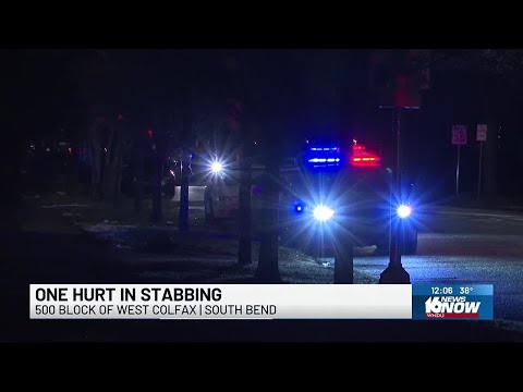 1 injured in stabbing on Colfax Avenue in South Bend