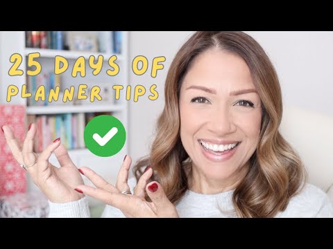 Going from planned to DONE! | 25 days of planner tips  | day #15