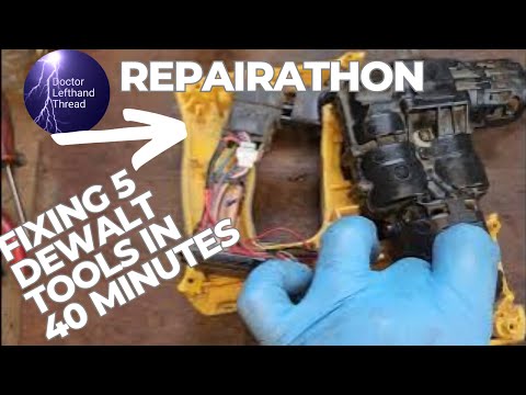 Repairing Dewalt Tools and batteries