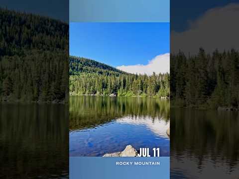 Bear Lake is one of the most popular and frequently visited spots in Rocky Mountain National Park